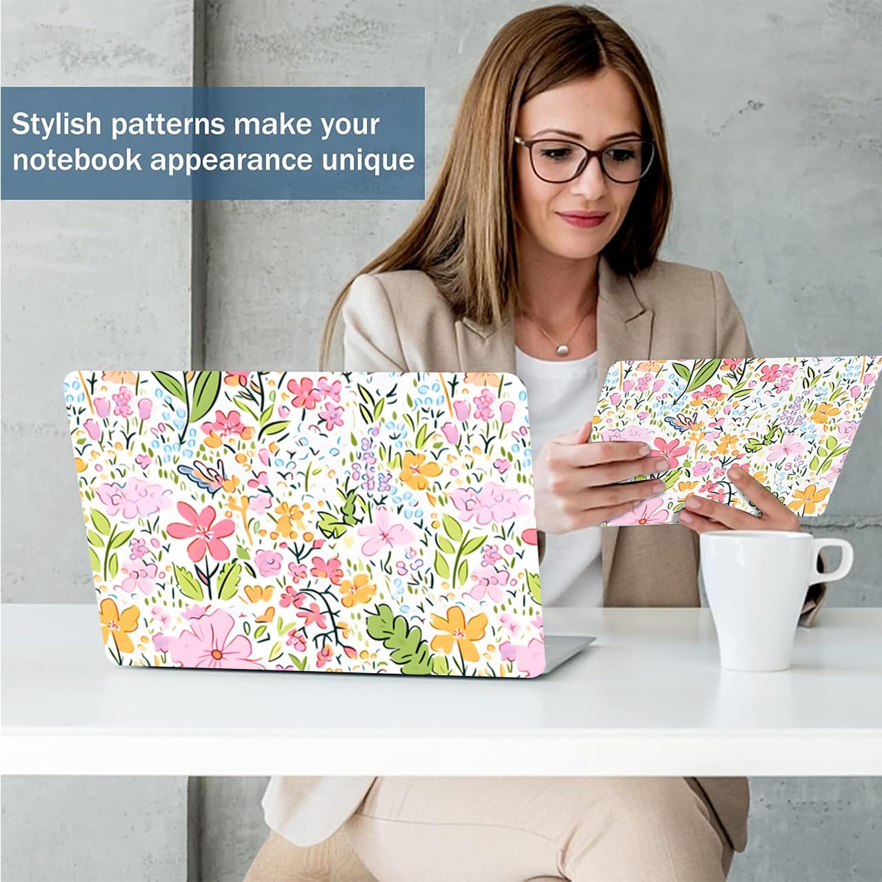 RICHEN Laptop Notebook Skin Sticker Cover Decal, 12 13 13.3 14 15 15.4 15.6 inch Laptop Vinyl Skin Sticker Cover Art Protector Notebook PC (NEK-54)